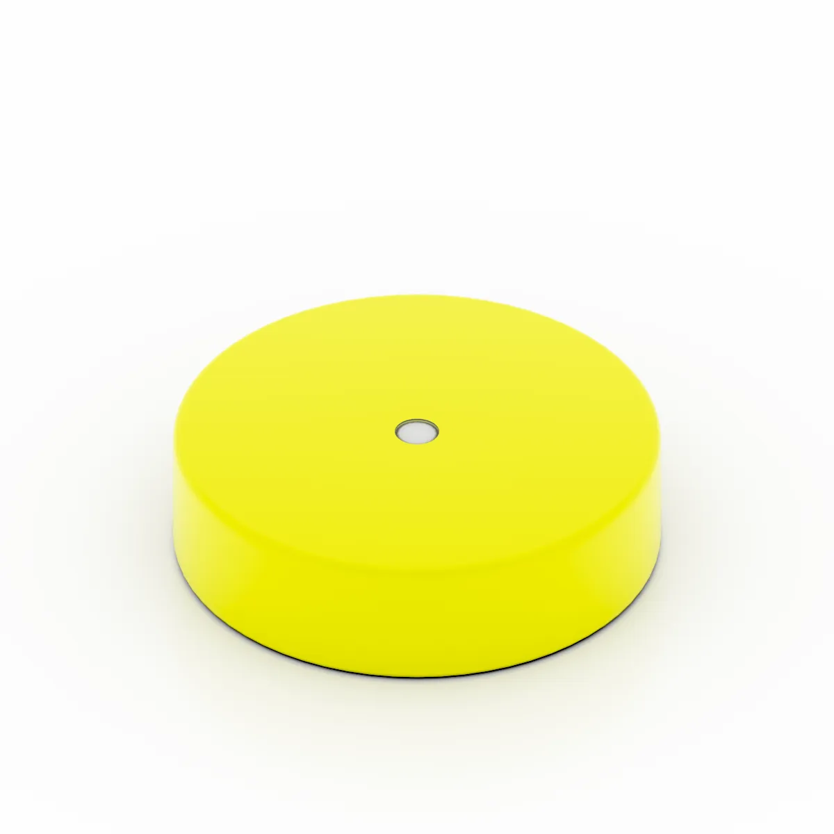 WABI disc — yellow