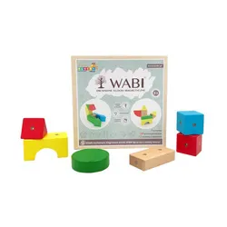 Drewniane klocki magnetyczne WABI 20